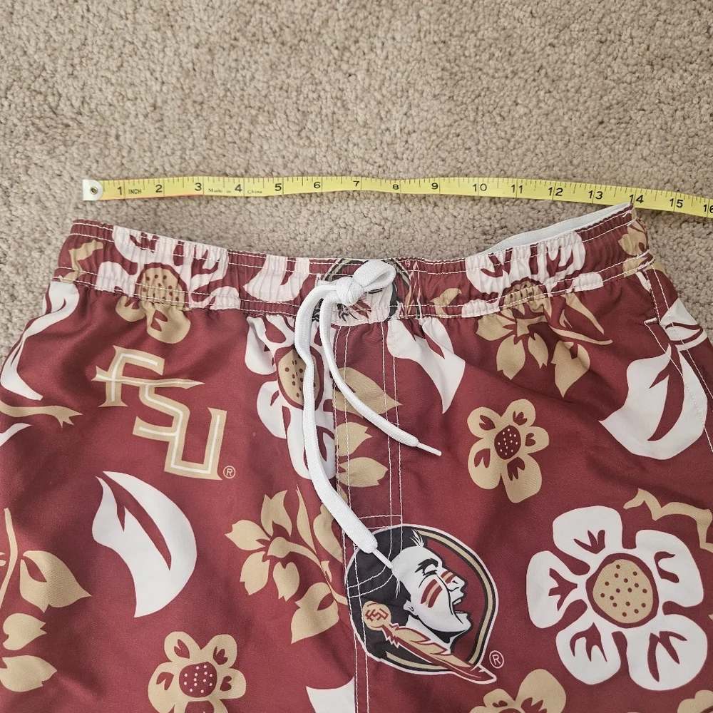 Wes and Willy Florida State Seminoles Swim Shorts Trunks Mens Med